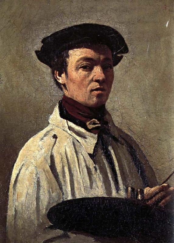Jean-Baptiste Corot Self-Portrait Germany oil painting art